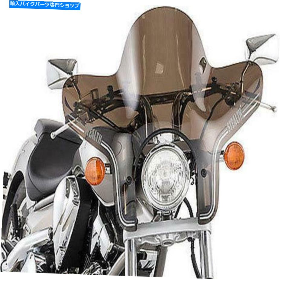 Windshield スリップストーマーSS-20ステルスウインドシールド1インチハードウェア - ダークスモークSS-20-T Slipstreamer SS-20 Stealth Windshield with 1in Hardware - Dark Smoke SS-20-T【並行輸入品】