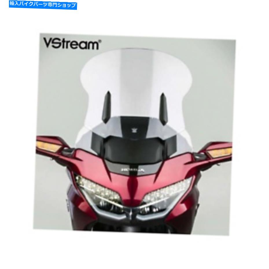 Windshield 2018-19ホンダGL1800ゴールドウィングのための国境V-Stream Windshield - N20024 National Cycle V-Stream Windshield for 2018-19 Honda GL1800 Gold Wing - N20024【並行輸入品】