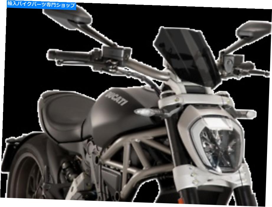 Windshield 新しい世代のフロントガラスの暗い煙 - 8921F PUIG New Generation Windshield Dark Smoke - 8921F【並行輸入品】
