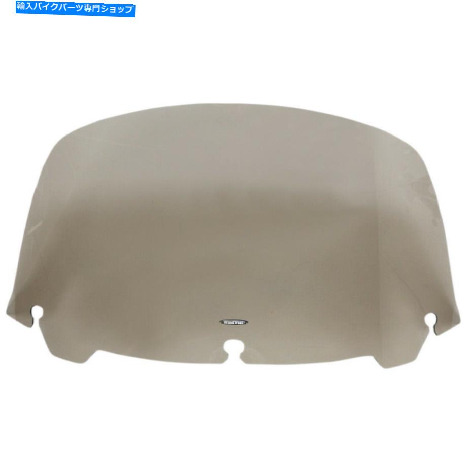 Windshield ウインドベスト風防ガラス - 10 "(軽量スモーク)65-1010 Wind Vest Windshield - 10" (Light Smoke) 65-1010【並行輸入品】|Us Custom Parts Shop USDM