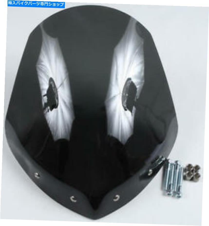 Windshield ブラックマウントダークタント＃N2715のナショナルサイクルの剣闘士調節可能なフロントガラス＃n2715 National Cycle Gladiator Adjustable Windshield with Black Mount Dark Tint #N2715【並行輸入品】