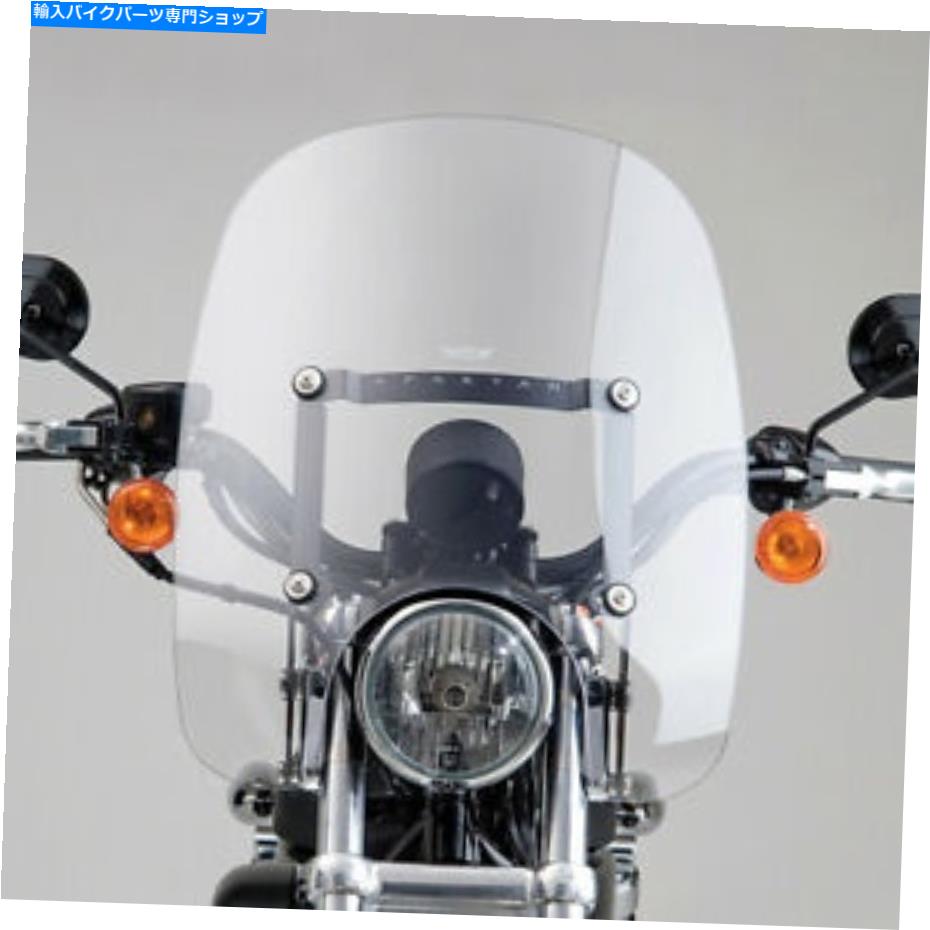 Windshield 国連サイクルN21302 Spartan Windshield Clear National Cycle N21302 Spartan Windshield Clear【並行輸入品】
