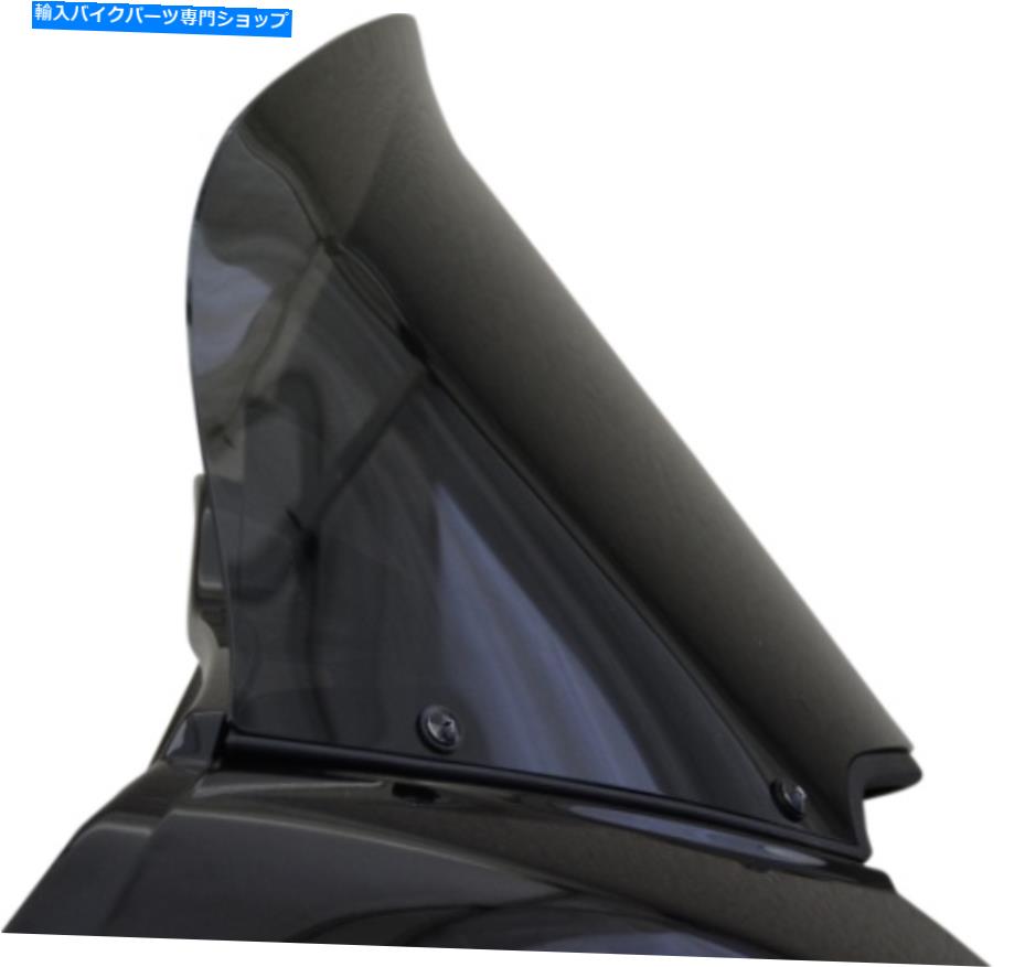 Windshield 風ベストダークスモーク12 "オートバイのフロントガラス15-19ハーレーツーリングバッガーフルトラ Wind Vest Dark Smoke 12" Motorcycle Windshield 15-19 Harley Touring Bagger FLTRU【並行輸入品】｜Us Custom Parts Shop USDM
