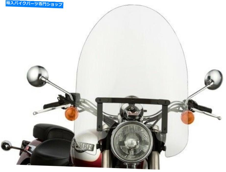 Windshield スリップストーマクラシックウインドシールド - 22 " - テーパー(クリア/ブラック)SS-30-22CTQB Slipstreamer Classic Windshield - 22" - Tapered (Clear / Black) SS-30-22CTQB【並行輸入品】|Us Custom Parts Shop USDM