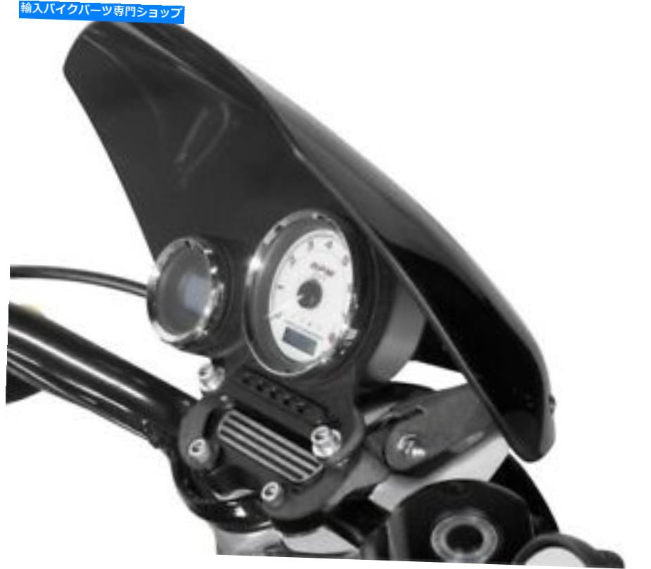 Windshield グラディエーターフロントガラス国サイクル・シワ・ブラック - ダーク・タントN2715 Gladiator Windshield National Cycle Wrinkle Black - Dark Tint N2715【並行輸入品】