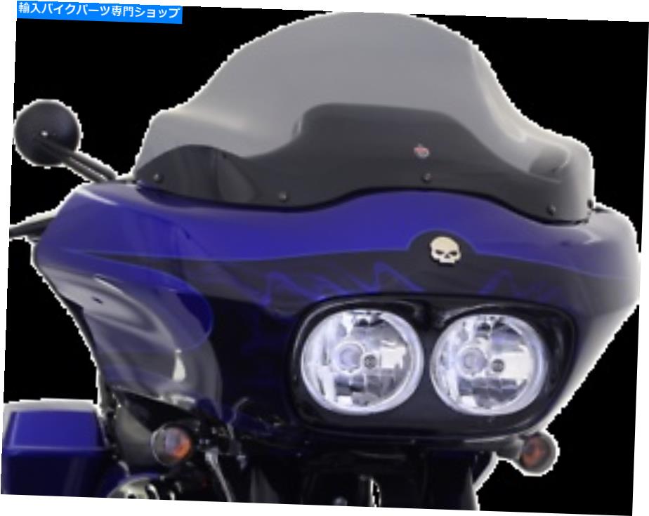 Windshield Klockは12インチを務めます。フレアフロントガラスダークスモーク - - KW05010232 Klock Werks 12in. Flare Windshield Dark Smoke - - KW05010232【並行輸入品】