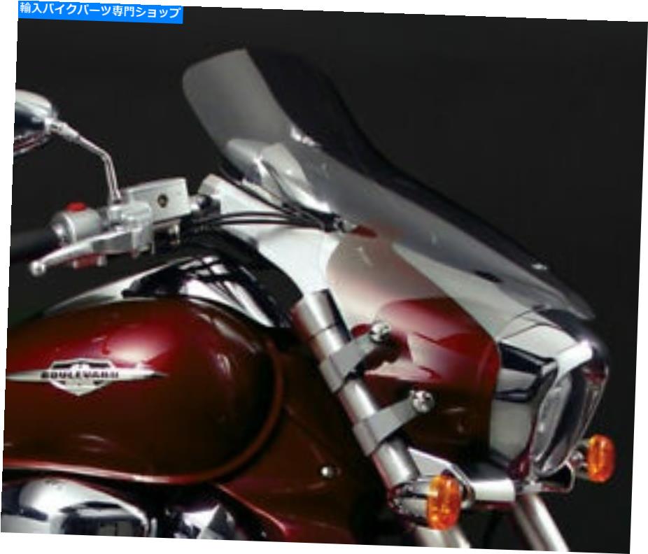 Windshield 国連サイクル10in。ライトタントVstream Windshield N28203 National Cycle 10in. Light Tint VStream Windshield N28203【並行輸入品】