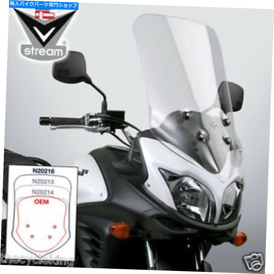 Windshield 2012-2016鈴木VSTROM DL 650 - ナショナルサイクルVstream Touring WindShield 2012-2016 Suzuki VStrom DL 650 - National Cycle VStream Touring Windshield【並行輸入品】