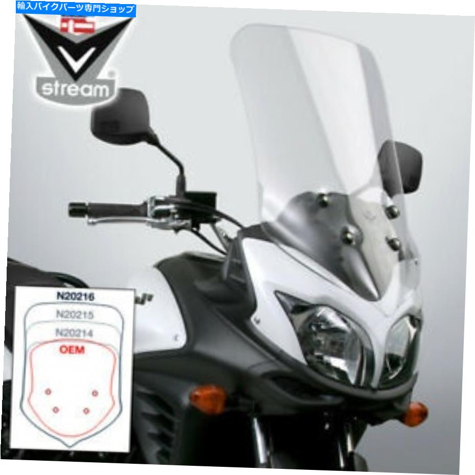Windshield 国連サイクルクリア25.8in。 Vstream Windshird National Cycle Clear 25.8in. VStream Windshield【並行輸入品】｜Us Custom Parts Shop USDM