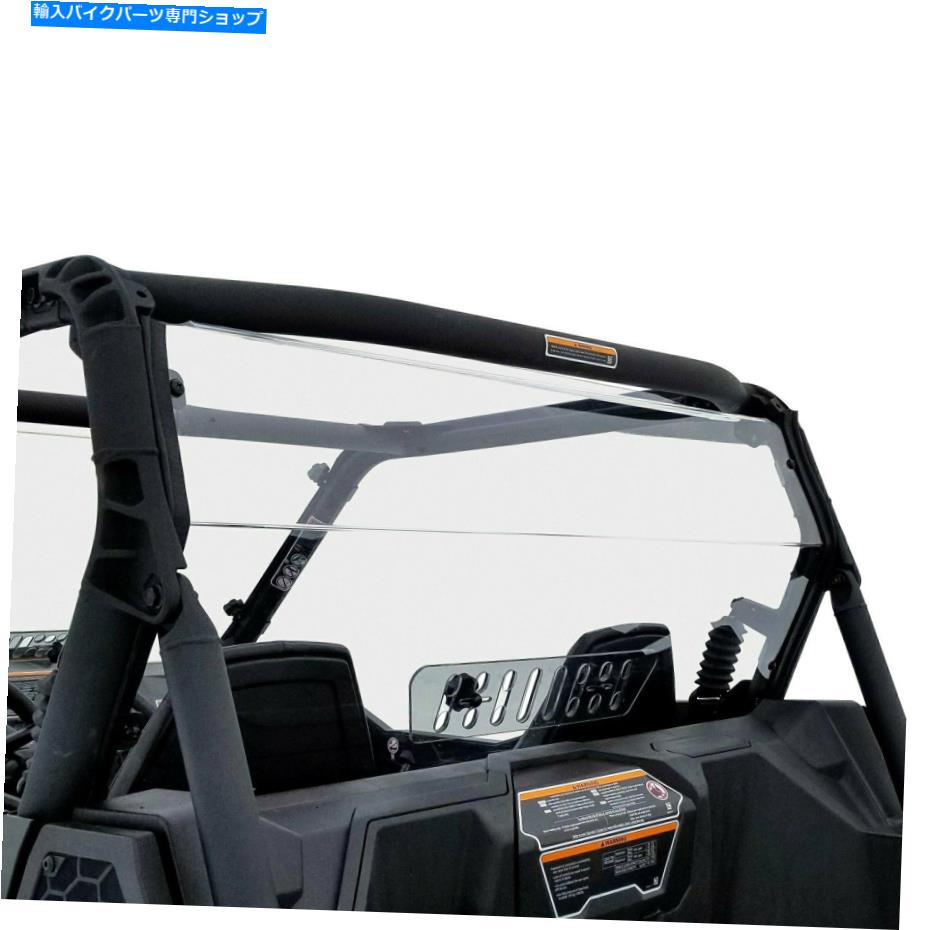 Windshield CAN-AMマーベリックトレイル1000R 18クリアリアウインドシールドWスライディングベント For Can-Am Maverick Trail 1000R 18 Clear Rear Windshield w Sliding Vent【並行輸入品】｜Us Custom Parts Shop USDM