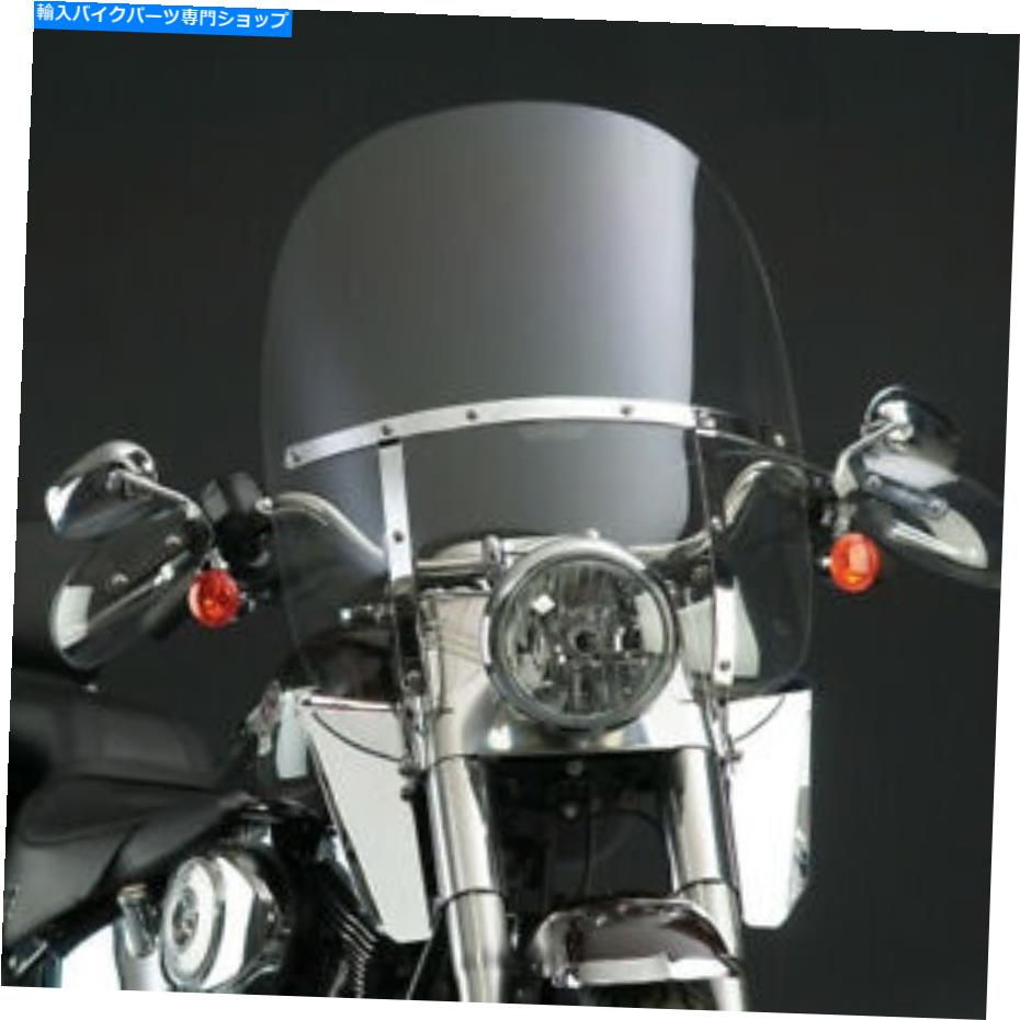 Windshield 国連サイクルN21127スイッチブレード2アップフロントガラスクリア National Cycle N21127 SwitchBlade 2-Up Windshield Clear【並行輸入品】