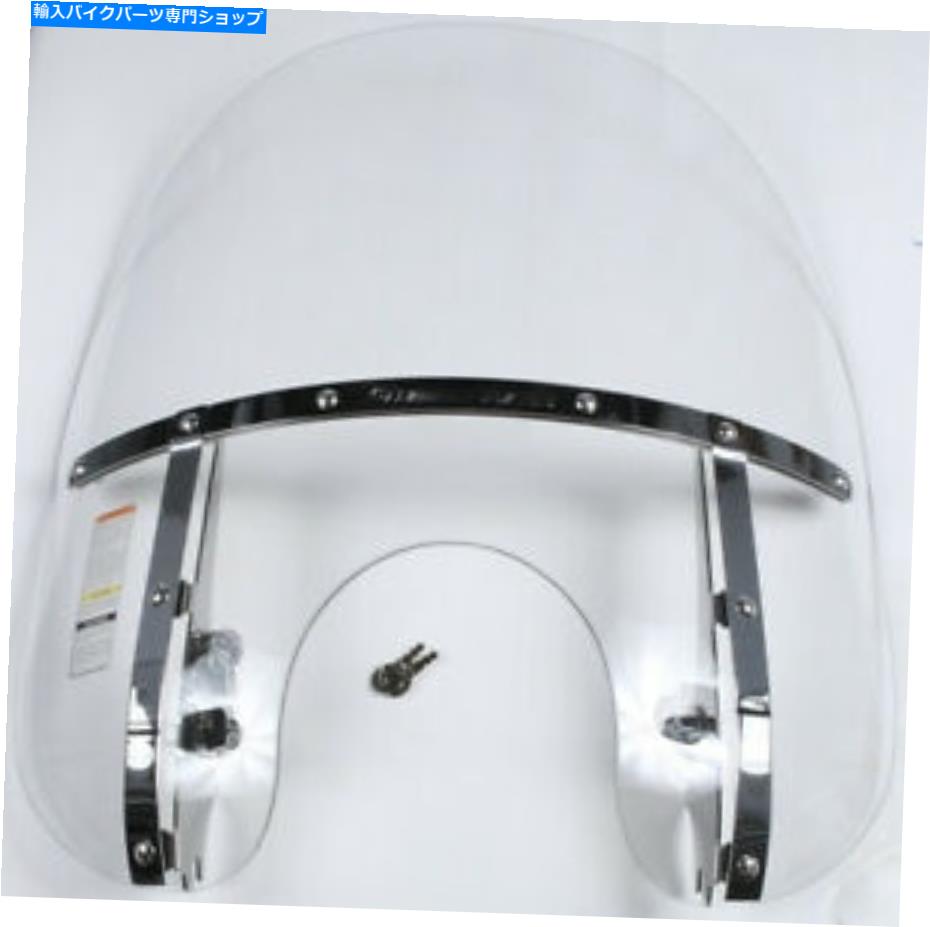 Windshield 国連サイクルN21131スイッチブレード2アップフロントガラスクリア National Cycle N21131 SwitchBlade 2-Up Windshield Clear【並行輸入品】