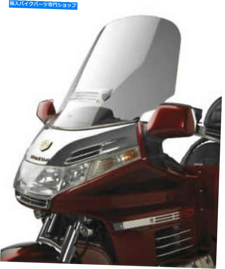 Windshield ツアーウインドシールドクリアW / Vent Show Chrome 20-4 Tour Windshield Clear w/Vent Show Chrome 20-4【並行輸入品】