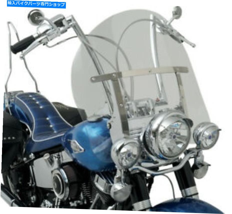 Windshield Klock WerksハーレーダビッドソンFLR FLSTのための交換用フロントガラスクリア Klock Werks Replacement Windshield Clear For Harley Davidson FLR FLST【並行輸入品】|Us Custom Parts Shop USDM