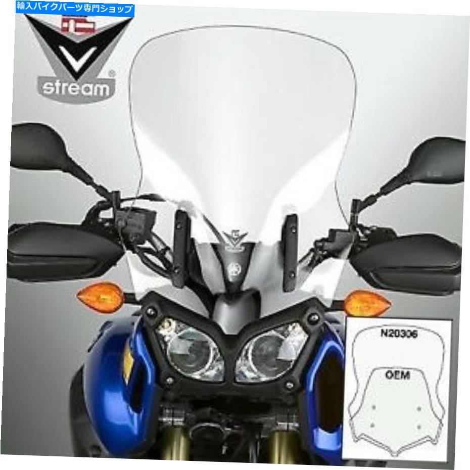 Windshield ヤマハスーパーテネールXTZ1200用VSTREAM WINDSHIEWSナショナルサイクルN20306 VStream Windshield National Cycle N20306 For Yamaha Super Tenere XTZ1200【並行輸入品】|Us Custom Parts Shop USDM