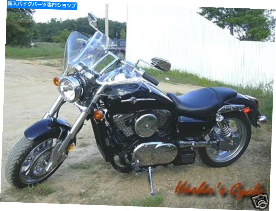 Windshield ホンダシャドウスピリットVT 1100 C - S20CクリアステルスウインドシールドW /ハードウェア Honda Shadow Spirit VT 1100 C - S20C Clear Stealth Windshield w/Hardware【並行輸入品】 54,284円