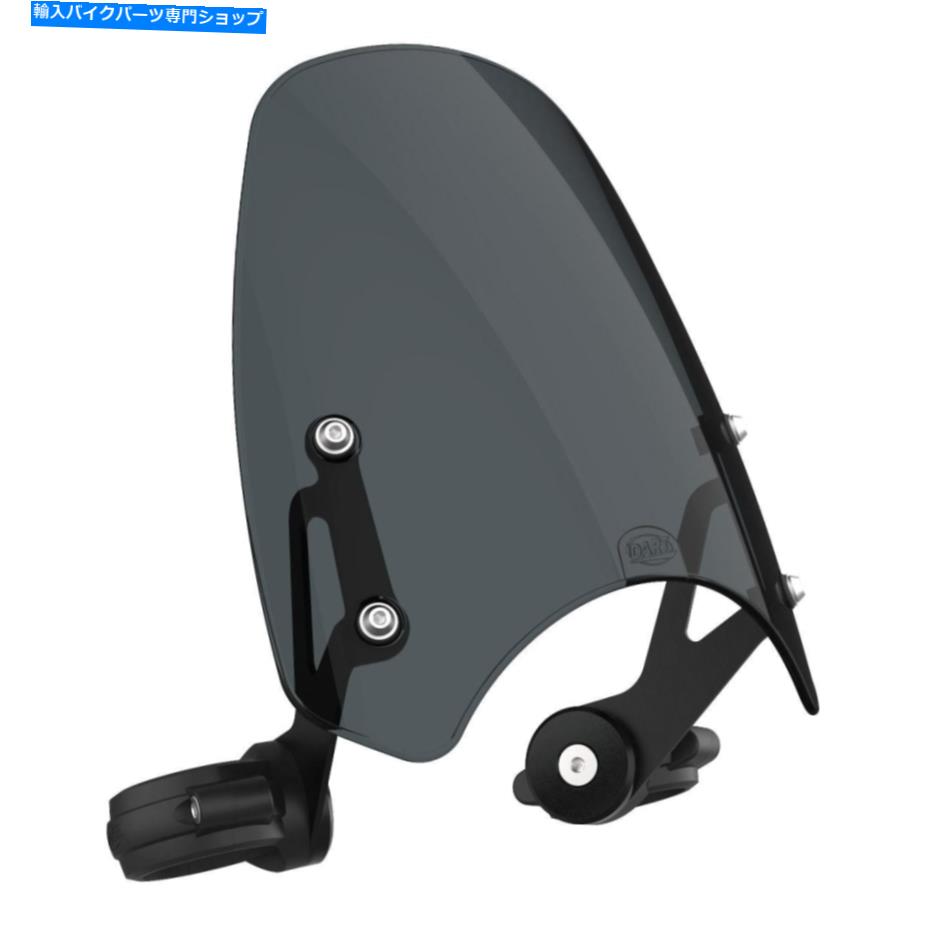 Windshield ハーレーダビッドソンFXDBストリートボブ - ダークタントのダーツクラシックフライスクリーン Harley-Davidson FXDB Street Bob - Dart Classic Flyscreen in Dark Tint【並行輸入品】