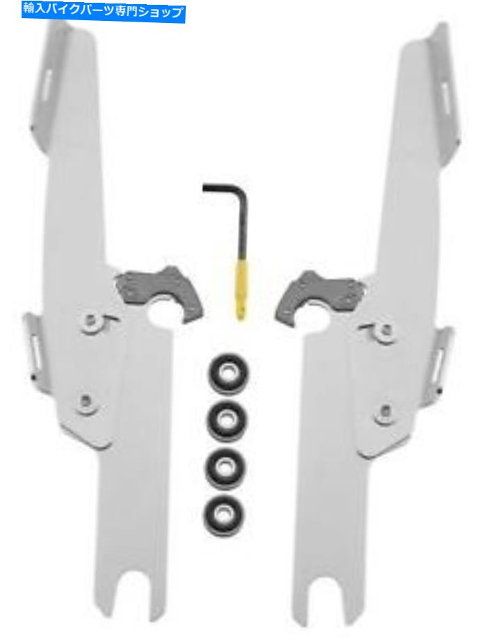 Windshield メンフィスシェードバットウィングフェアリングポリッシュマウントキットV-Twin MEK1913 MEMPHIS SHADES BATWING FAIRING POLISHED MOUNT KIT FOR V-TWIN MEK1913【並行輸入品】｜Us Custom Parts Shop USDM