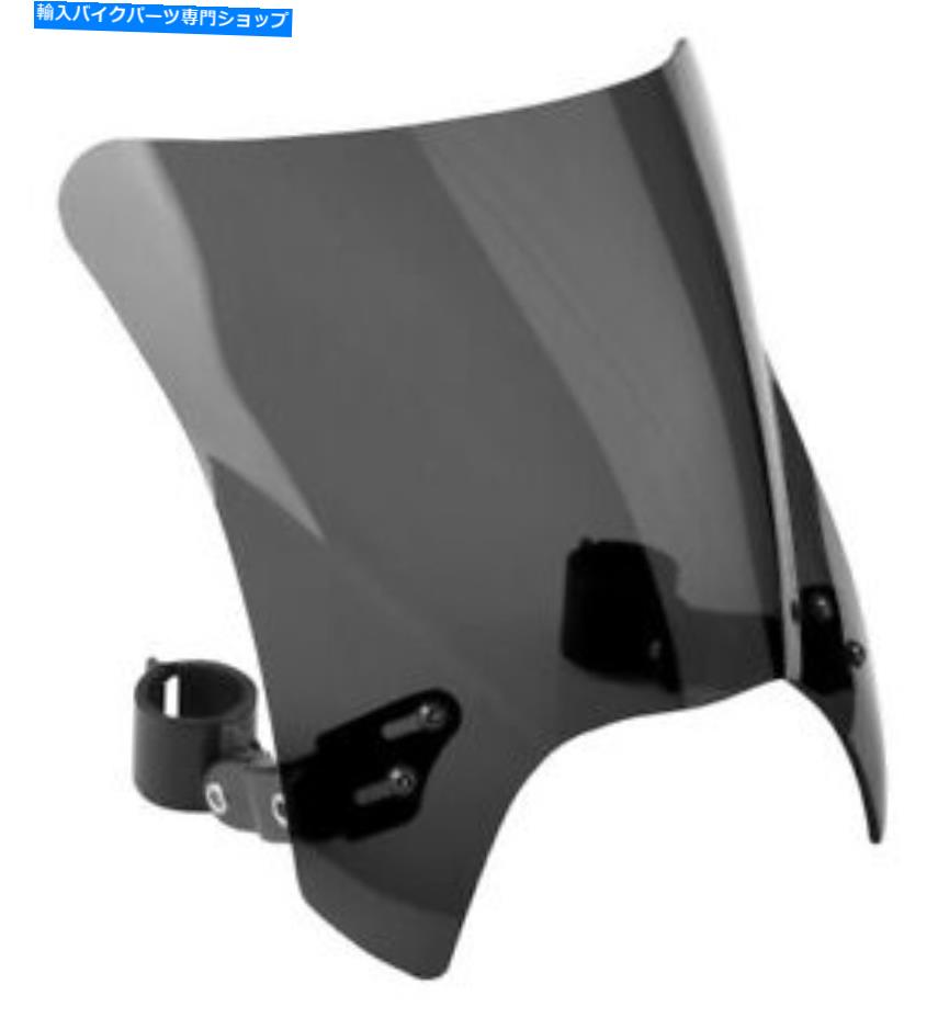 Windshield ブラックマウントダークタントを持つ国連サイクルモホークフロントガラス＃N2835-002 National Cycle Mohawk Windshield with Black Mount Dark Tint #N2835-002【並行輸入品】