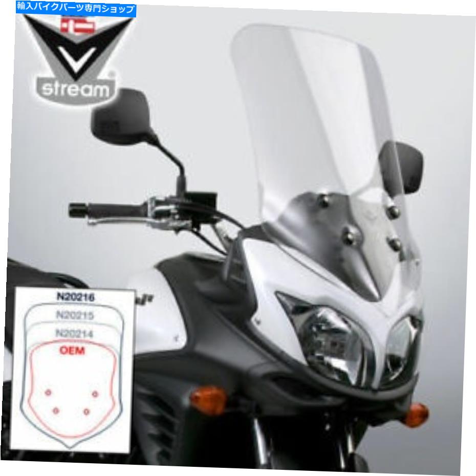 Windshield 国連サイクルVSTREAM WINDSILIEW、25.8in./Clear N20216 Suzuki V-Strom 650 13 National Cycle VStream Windshield, 25.8in./Clear N20216 SUZUKI V-STROM 650 13【並行輸入品】｜Us Custom Parts Shop USDM 51,043円