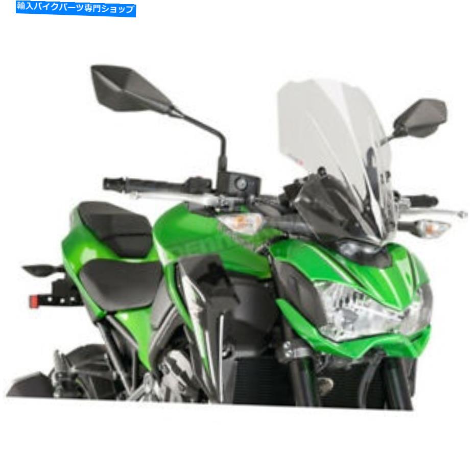 Windshield プイグハイテク部品クリア裸の新世代ツーリングウインドシールド - 9392W Puig Hi-Tech Parts Clear Naked New Generation Touring Windshield - 9392W【並行輸入品】