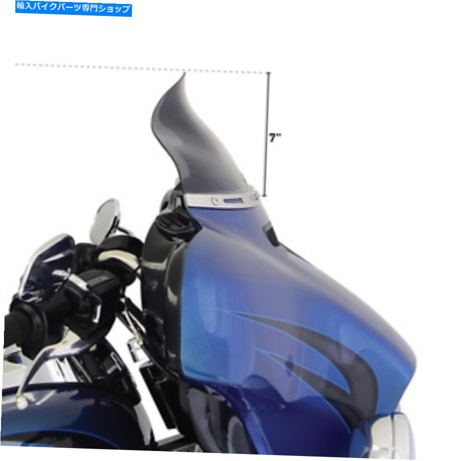 Windshield Klock Werks 6.5 "煙フレアWindshield Harley 14-'17 Flht Flhx Trike 2310-0474 KLOCK WERKS 6.5" SMOKE FLARE WINDSHIELD HARLEY 14-'17 FLHT FLHX TRIKE 2310-0474【並行輸入品】｜Us Custom Parts Shop USDM 48,613円