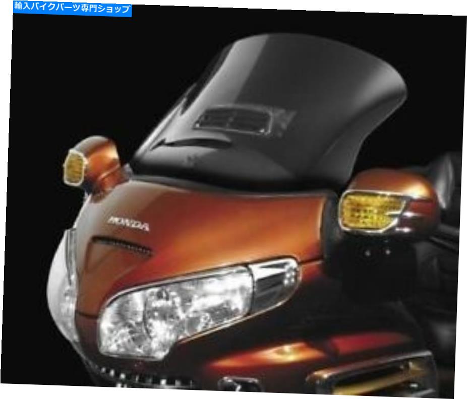 Windshield 2001-2010 Honda GL1800ゴールド National Cycle N20012A VStream Clear Windshield for 2001-2010 Honda GL1800 Gold【並行輸入品】