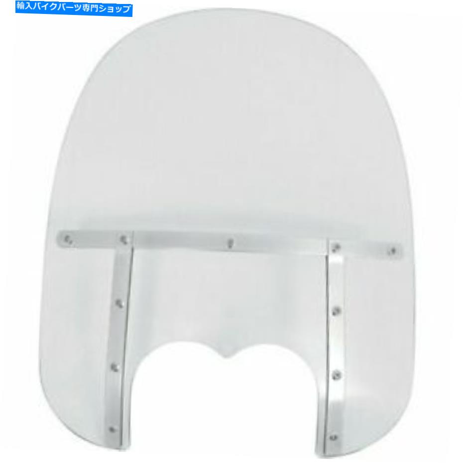 Windshield 08-17 FXDFメンフィス色合い脂肪19 "Windshield W /デュアルカットアウトクリアMEM6930 08-17 FXDF Memphis Shades Fats 19" Windshield w/Dual Cutout Clear MEM6930【並行輸入品】｜Us Custom Parts Shop USDM