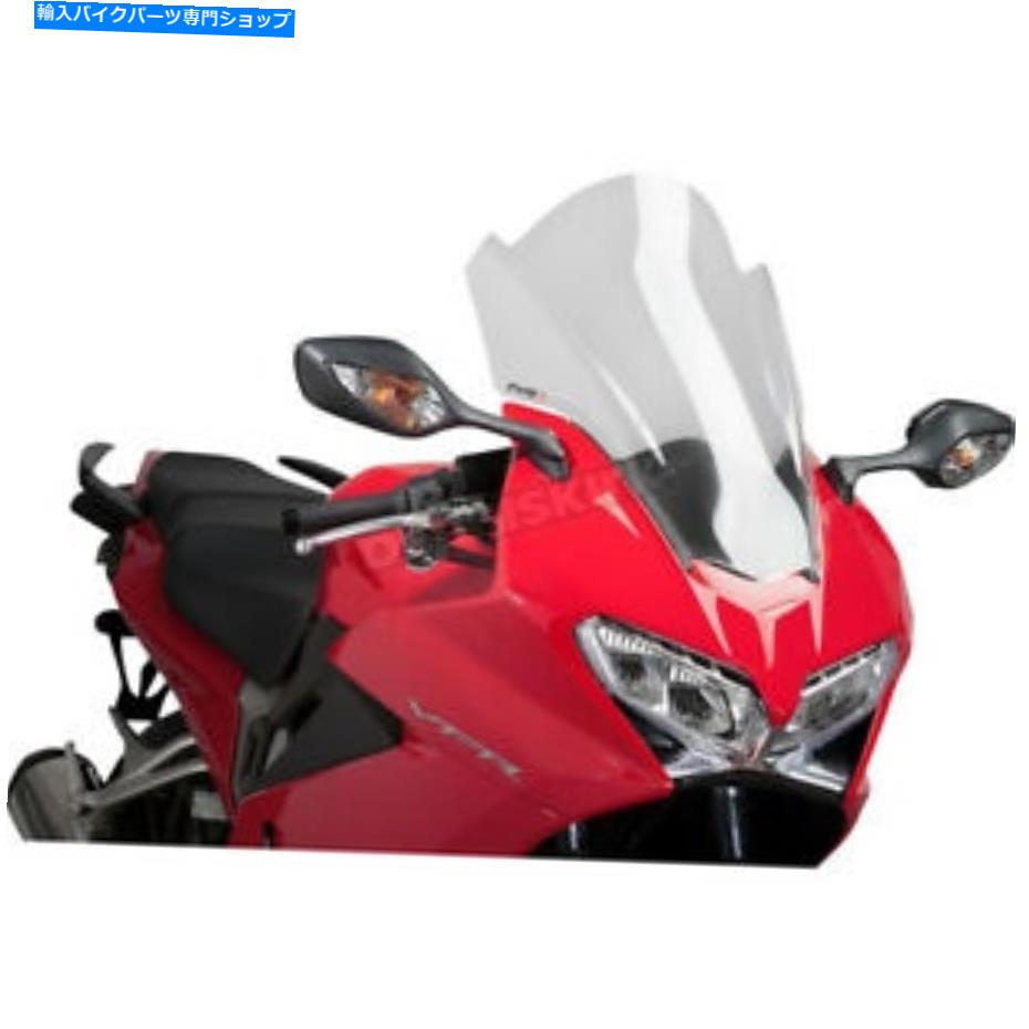 Windshield Puig Hi-Tech部品クリアツーリングウインドシールド - 7007W Puig Hi-Tech Parts Clear Touring Windshield - 7007W【並行輸入品】