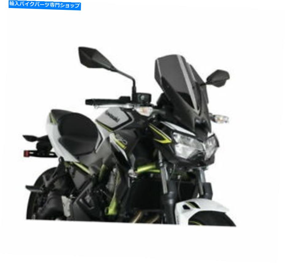 Windshield 新しいPUIG裸の新世代のフロントガラスの暗い煙3865F NEW PUIG Naked New Generation Windshield Dark Smoke 3865F【並行輸入品】