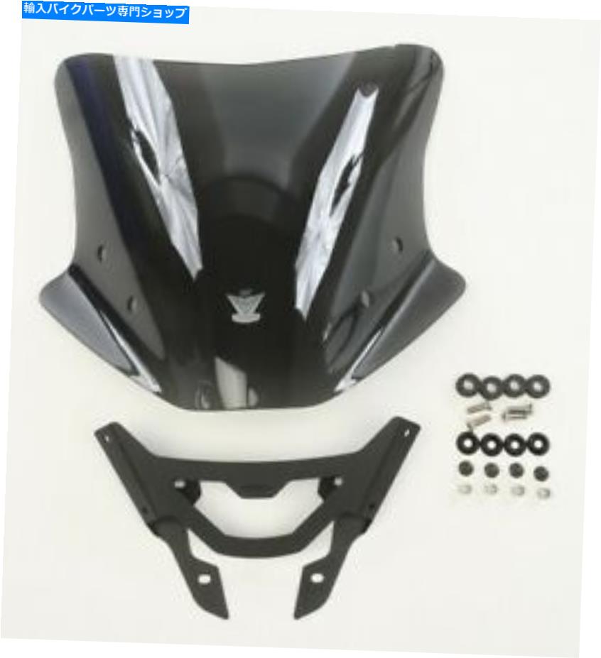 Windshield ナショナルサイクルVStream + Windshield Low Dark TintフィットYamaha FZ-07 2015 National Cycle VStream+ Windshield Low Dark Tint fits Yamaha FZ-07 2015【並行輸入品】