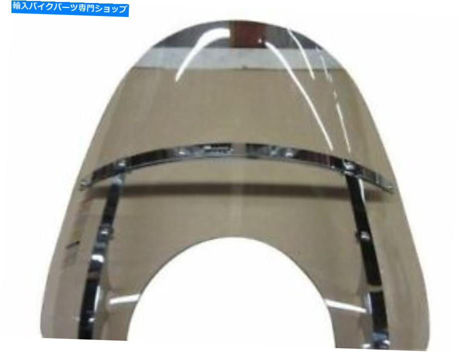 Windshield 鈴木C50 / VL800用国民周期N21123スイッチブレード2アップクリアフロントガラス National Cycle N21123 Switchblade 2-up Clear Windshield for Suzuki C50/VL800【並行輸入品】