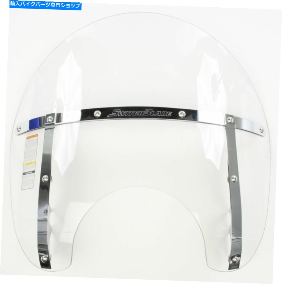 Windshield ナショナルサイクルスイッチブレードフロントガラス刻んだ（クリア）N21407 MCホンダ NATIONAL CYCLE SWITCHBLADE WINDSHIELD CHOPPED (CLEAR) N21407 MC Honda【並行輸入品】