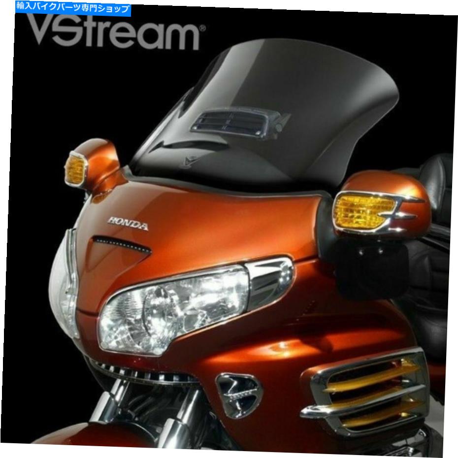 Windshield ベント開口部のナショナルサイクルVSTREAMフロントガラス25 In./Clear N20012A National Cycle VStream Windshield with Vent Opening, 25in./Clear N20012A【並行輸入品】