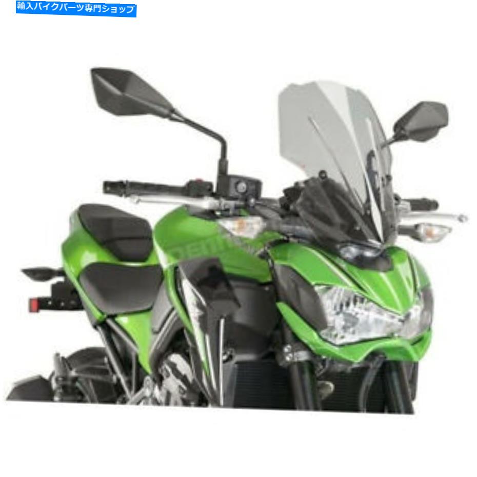 Windshield Puig Hi-Tech部品の煙裸新世代ツーリングウィンドスクリーン - 9392H Puig Hi-Tech Parts Smoke Naked New Generation Touring Windscreen - 9392H【並行輸入品】