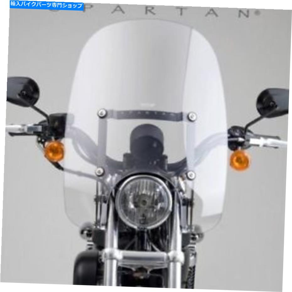 Windshield 国民サイクルSpartan Windshield、18.50インチClear N21202 H / D XLモデル National Cycle Spartan Windshield, 18.50in Clear N21202 H/D XL MODELS【並行輸入品】