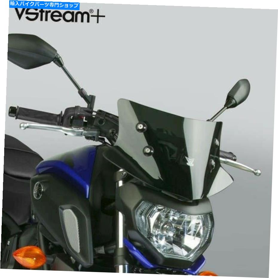 Windshield ナショナルサイクルVSTREAM +スポーツウインドシールドダークタントヤマハMT07 MT-07 N20328 National Cycle VStream+ Sport Windshield Dark Tint Yamaha MT07 MT-07 N20328【並行輸入品】