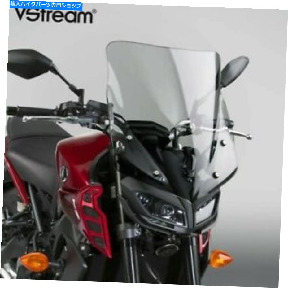 Windshield ヤマハFZ / MT-09用ナショナルサイクルVSTREAM + WindShield - Light Grey - N20323 National Cycle VStream+ Windshield for Yamaha FZ / MT-09 - Light Gray - N20323【並行輸入品】|Us Custom Parts Shop USDM