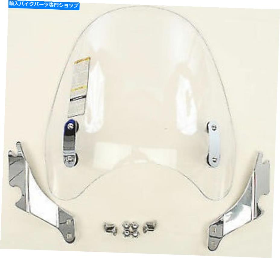 Windshield ナショナルサイクルスイッチブレードデフレクタフロントガラス、クリアN21903 VT1100C2 Saber National Cycle SwitchBlade Deflector Windshield, Clear N21903 VT1100C2 SABRE【並行輸入品】|Us Custom Parts Shop USDM