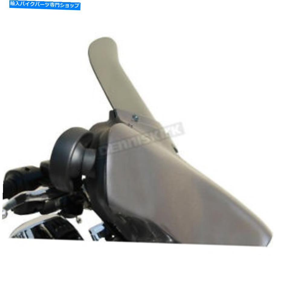 Windshield Windvest Gun Smoke 9 In。Windshield - 65-9040 WindVest Gun Smoke 9 in. Windshield - 65-9040【並行輸入品】