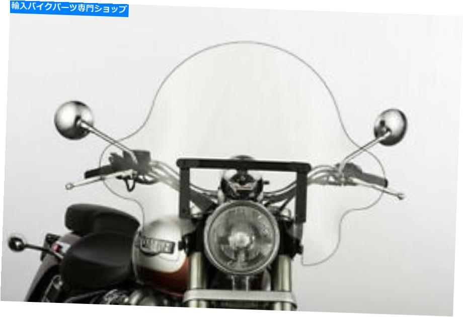 Windshield スリップストーマーSS32 Falcon WindShield 16 "クリア/ブラックSS-32-16CQB Slipstreamer Ss32 Falcon Windshield 16" Clear/Black SS-32-16CQB【並行輸入品】|Us Custom Parts Shop USDM