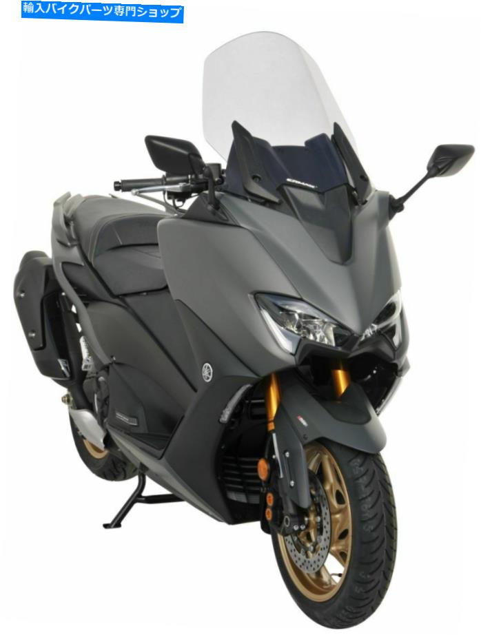 Windshield ERMAX 0102Y9254 TMAX 560 2020のグレースクーターのフロントガラスの高い保護 Ermax 0102Y9254 Gray Scooter Windshield High Protection for TMAX 560 2020【並行輸入品】|Us Custom Parts Shop USDM