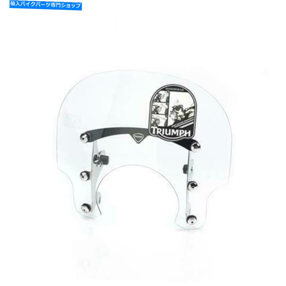 Windshield Triumph A9708221、クイックリリースサマースクリーン TRIUMPH A9708221, QUICK RELEASE SUMMER SCREEN【並行輸入品】