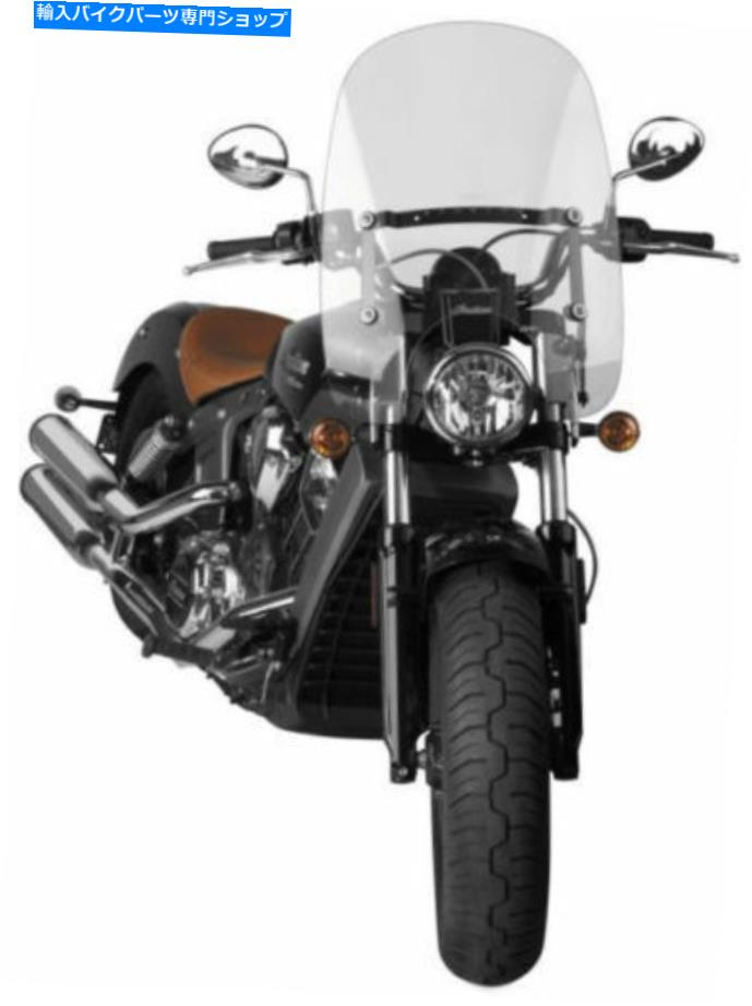Windshield 国民サイクルスパルタンウインドシールドクリア18.5 \