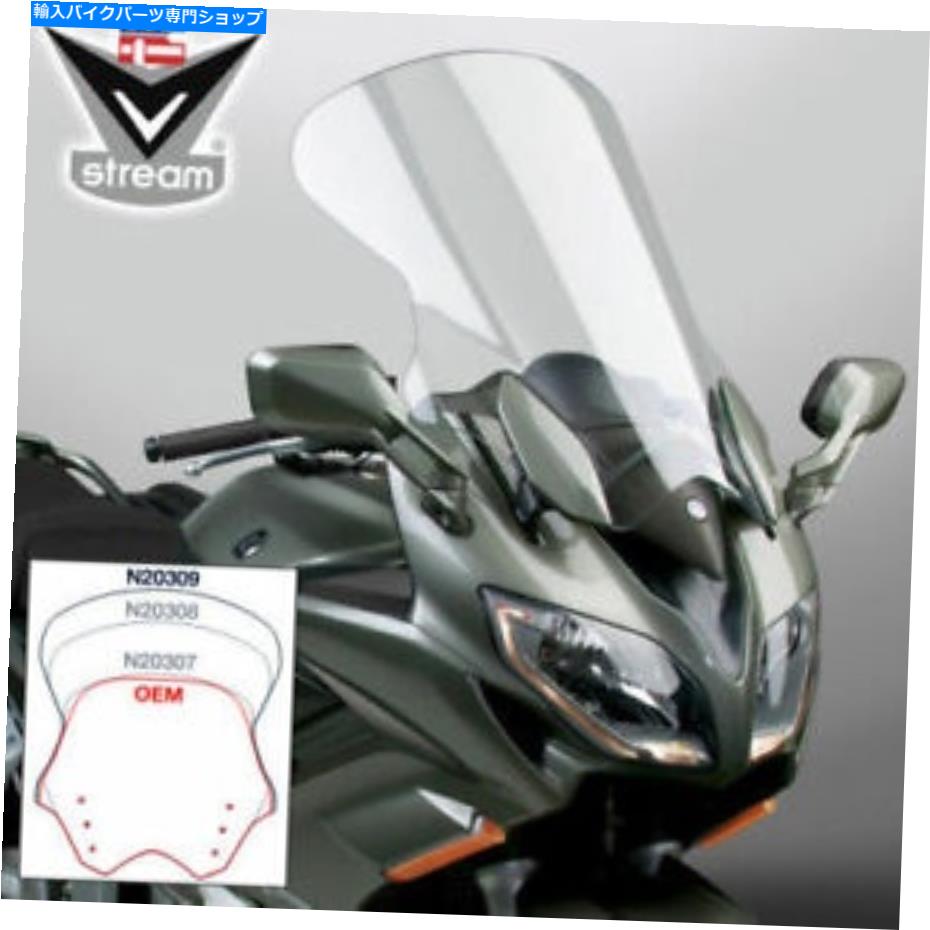Windshield ヤマハFJR1300 N20309の国民周期VSTREAMツーリング交換画面 National Cycle VStream Touring Replacement Screen for Yamaha FJR1300 N20309【並行輸入品】