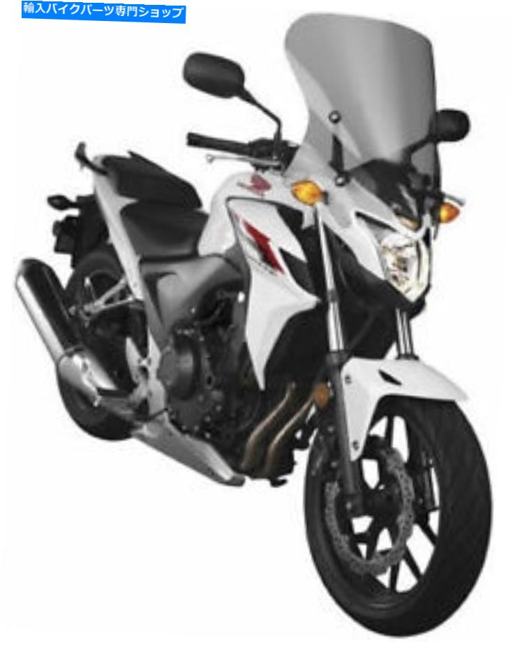 Windshield 国連サイクルVStream Windshield、19.25in./Light Tint N20055 CB500F 13-14 National Cycle VStream Windshield, 19.25in./Light Tint N20055 CB500F 13-14【並行輸入品】