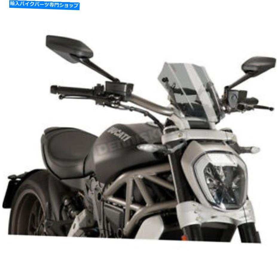 Windshield Puig Hi-Tech部品軽量煙裸新世代スポーツWindshield - 8921H Puig Hi-Tech Parts Light Smoke Naked New Generation Sport Windshield - 8921H【並行輸入品】|Us Custom Parts Shop USDM