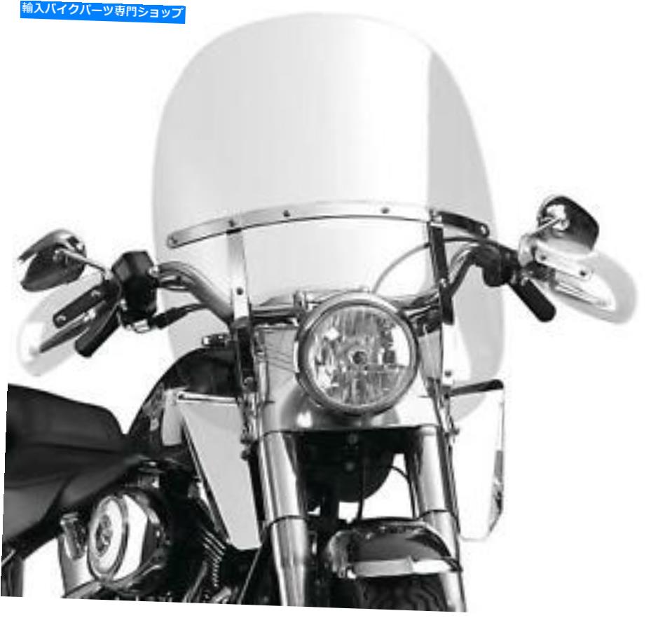 Windshield ナショナルサイクルクリアスイッチブレード2アップフロントガラスN21131A. National Cycle Clear SwitchBlade 2-Up Windshield N21131A【並行輸入品】
