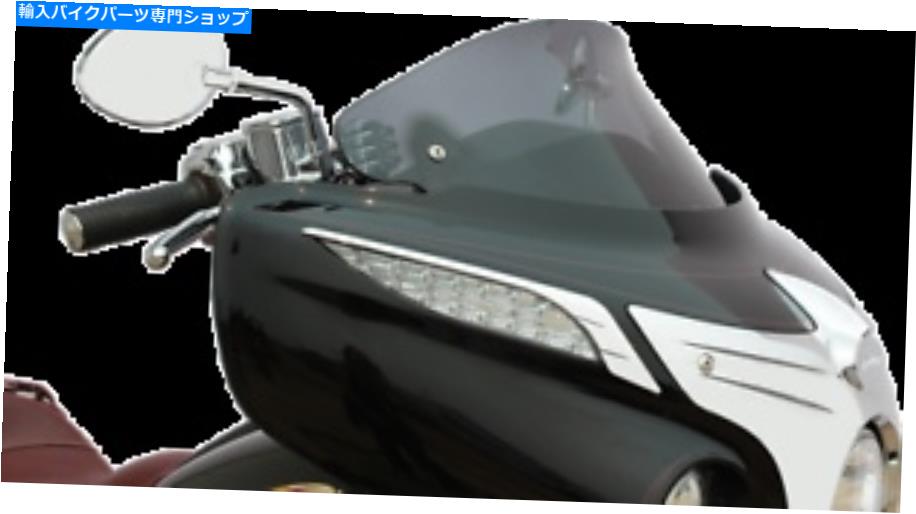 Windshield Klock Werks 10 "フレアフロントガラスダークスモーク17-UP VictoryチーフテインKW05-05-0040 Klock Werks 10" Flare Windshield DARK SMOKE 17-Up Victory Chieftain KW05-05-0040【並行輸入品】|Us Custom Parts Shop USDM