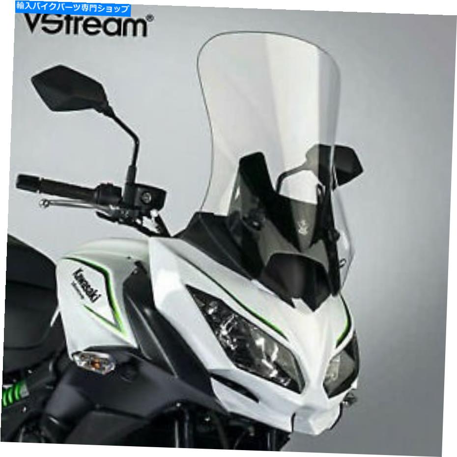 Windshield ナショナルサイクルN20120フェアリングマウントVストリームウィンドスクリーンクリア National Cycle N20120 Fairing Mount V-Stream Windscreen Clear【並行輸入品】